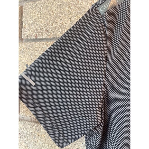 Guinness Mens Dry Fit Polo Shirt L Black/Gray Moisture-Wicking Performance - Picture 4 of 8